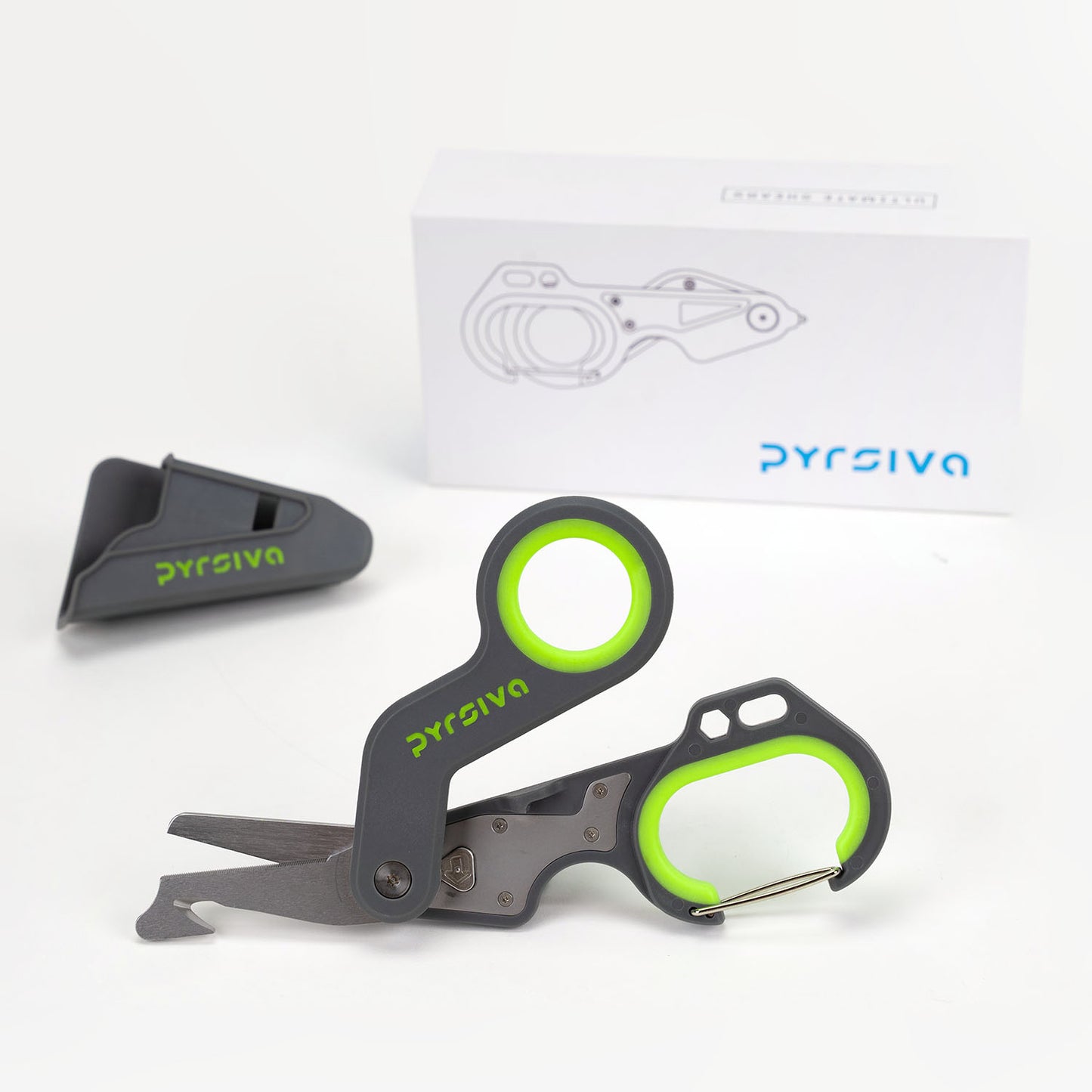 Premium DuraSteel Foldable Trauma Shears by Pyrsiva Medical