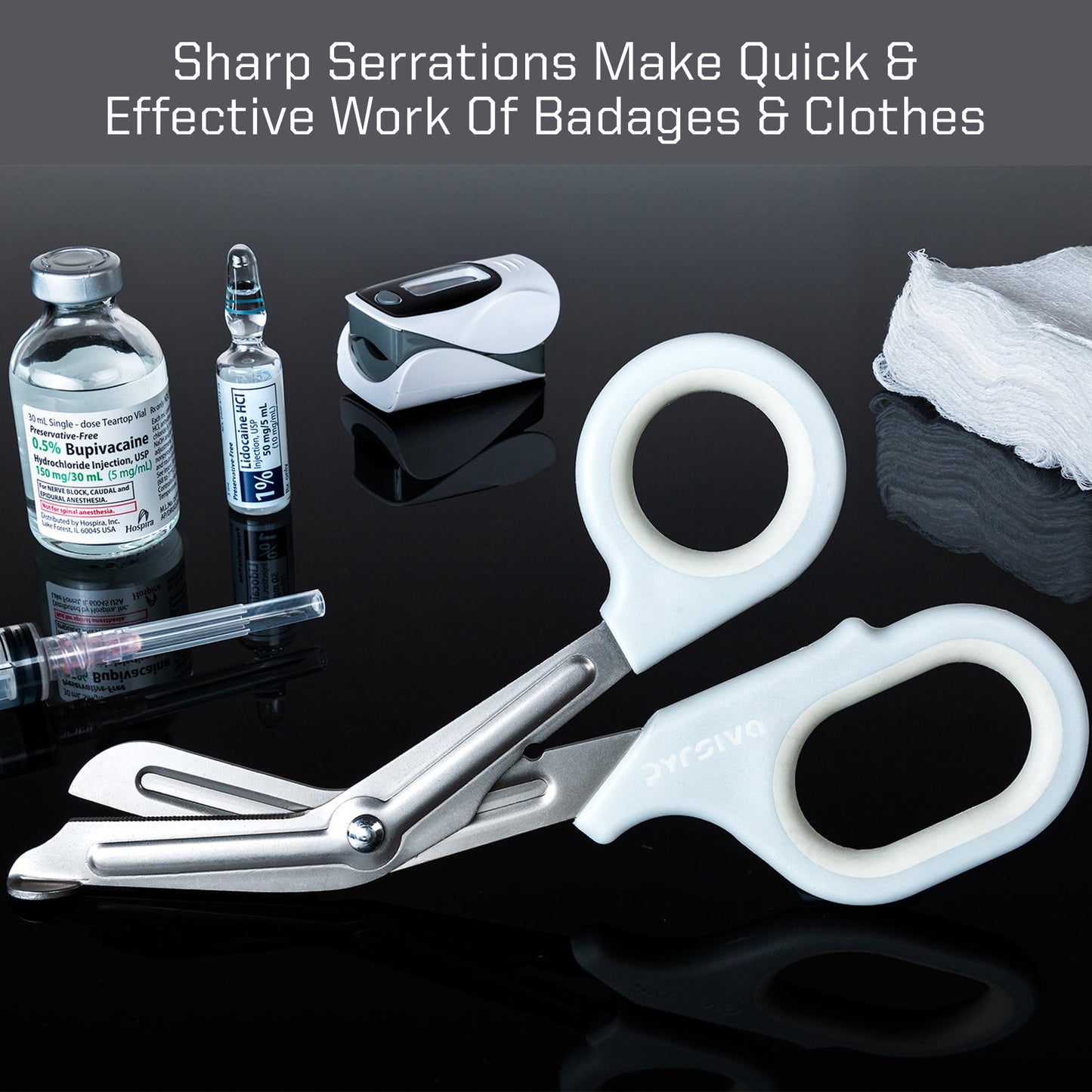 Lite Emergency Trauma Shears by Pyrsiva Medical
